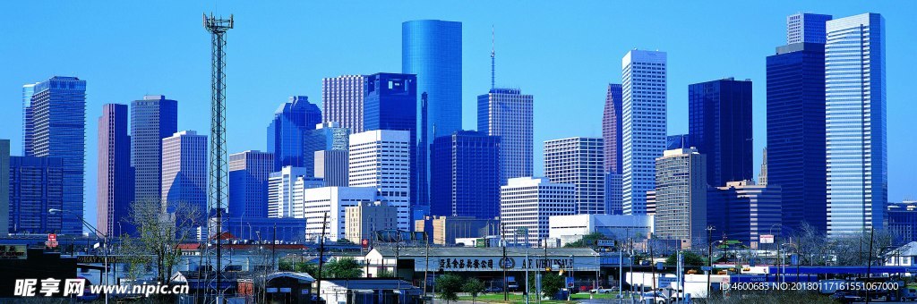 建筑摄影图片  都市巨幅图片