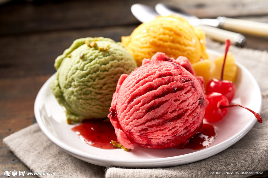 水果冰淇淋