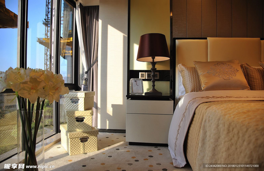 简约风格装饰实景图