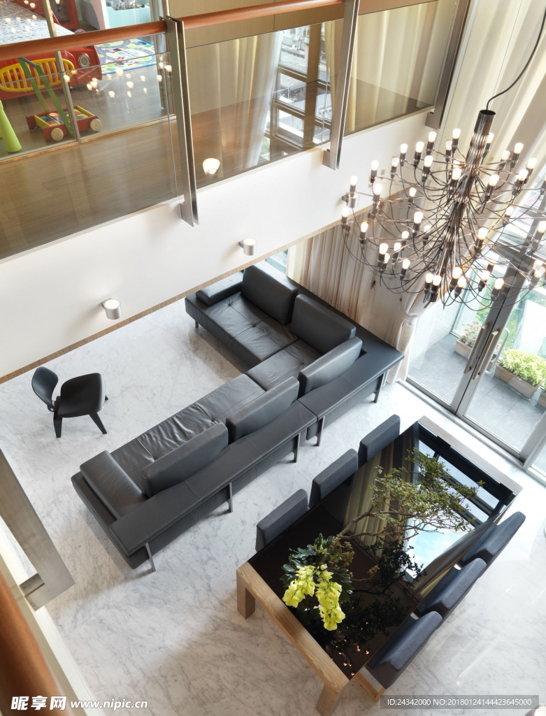 简约风格装饰实景图