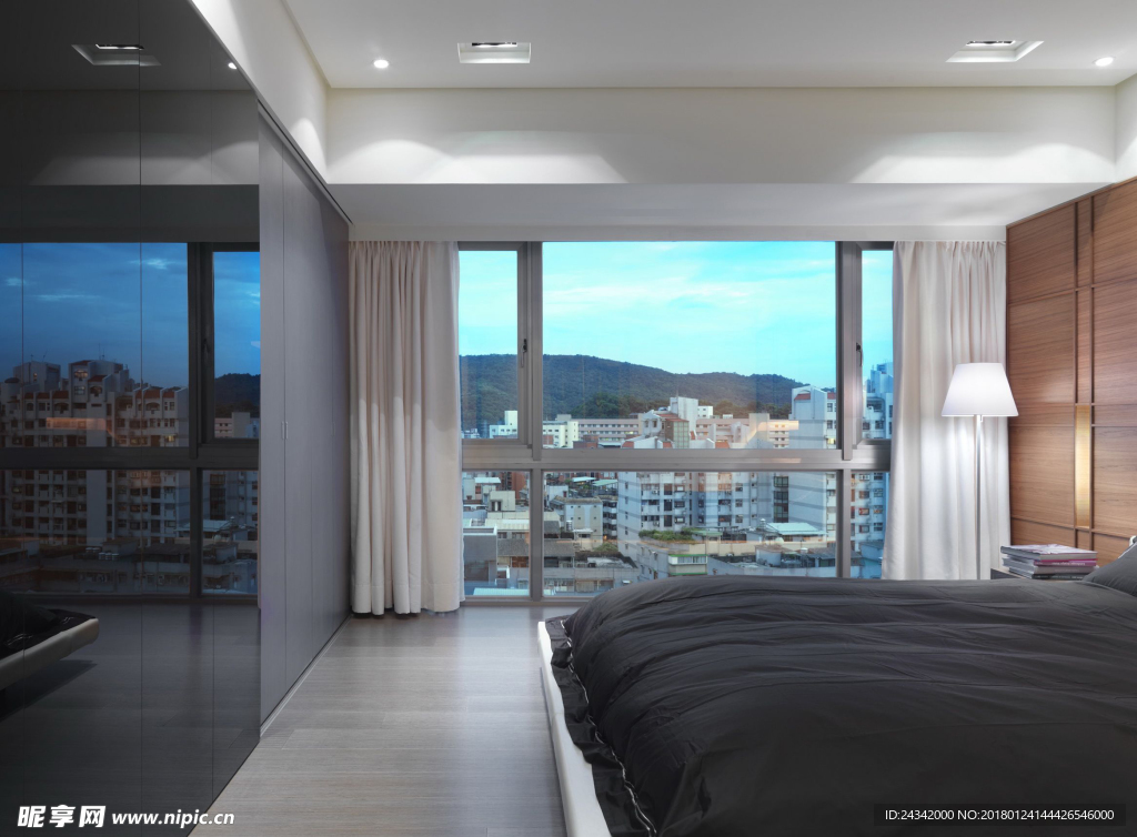 简约风格装饰实景图