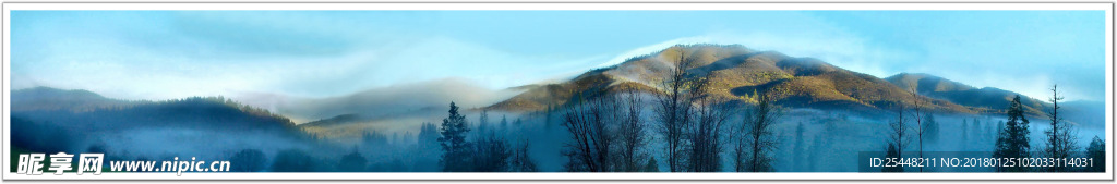 自然风景全景图