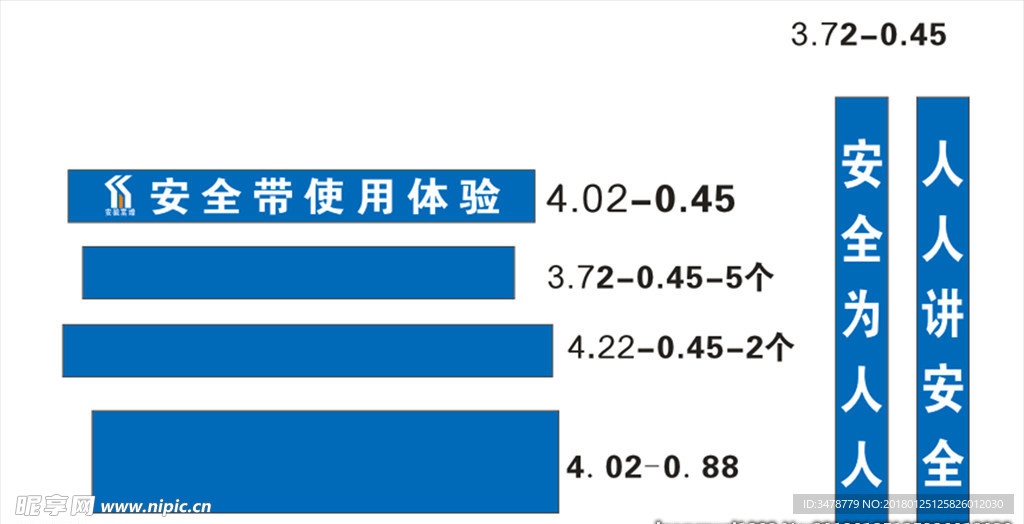 安全带体验   工地    蓝