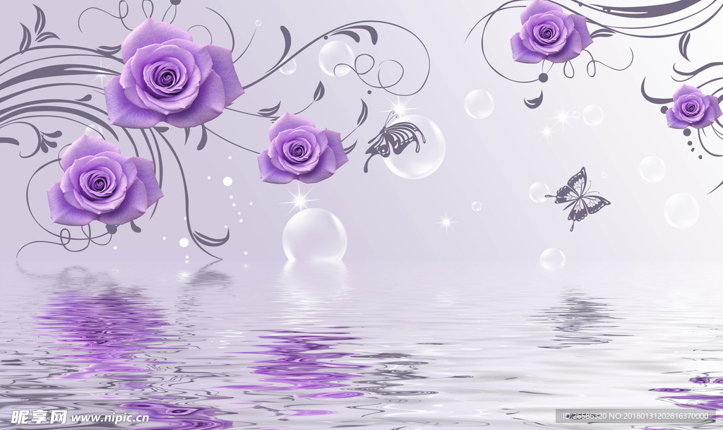 蝶恋花电视背景