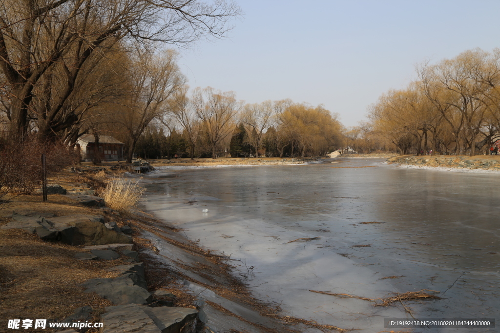 冬日颐和园