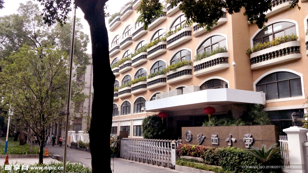 广州沙面古建筑群风景摄影