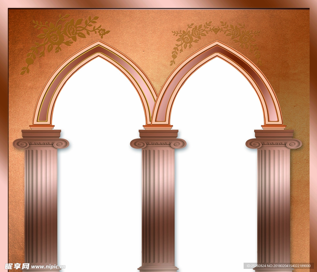 欧式罗马柱婚礼