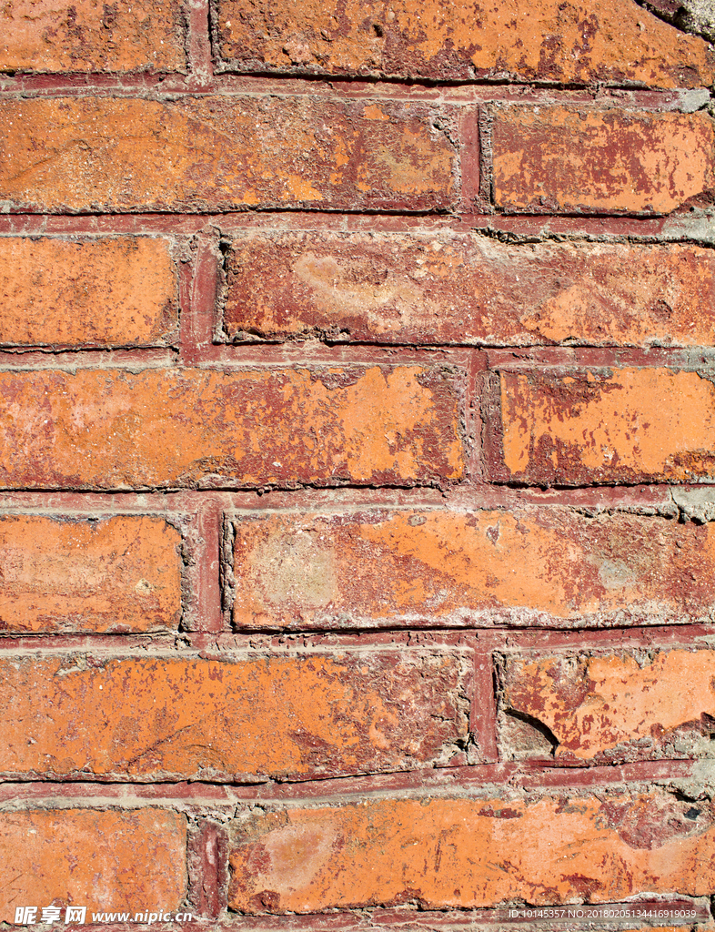 红色砖墙贴图素材