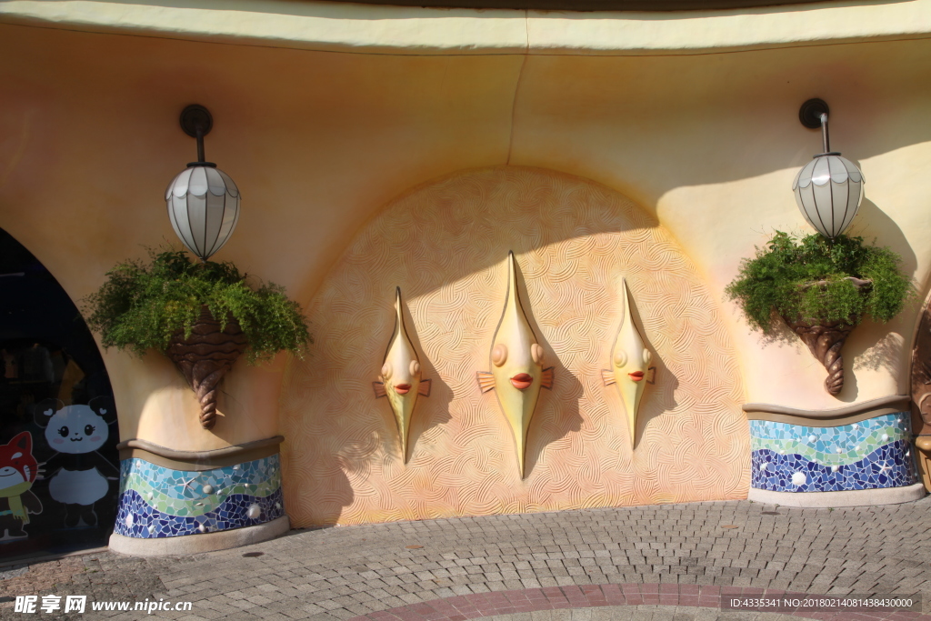 海洋馆公园小品