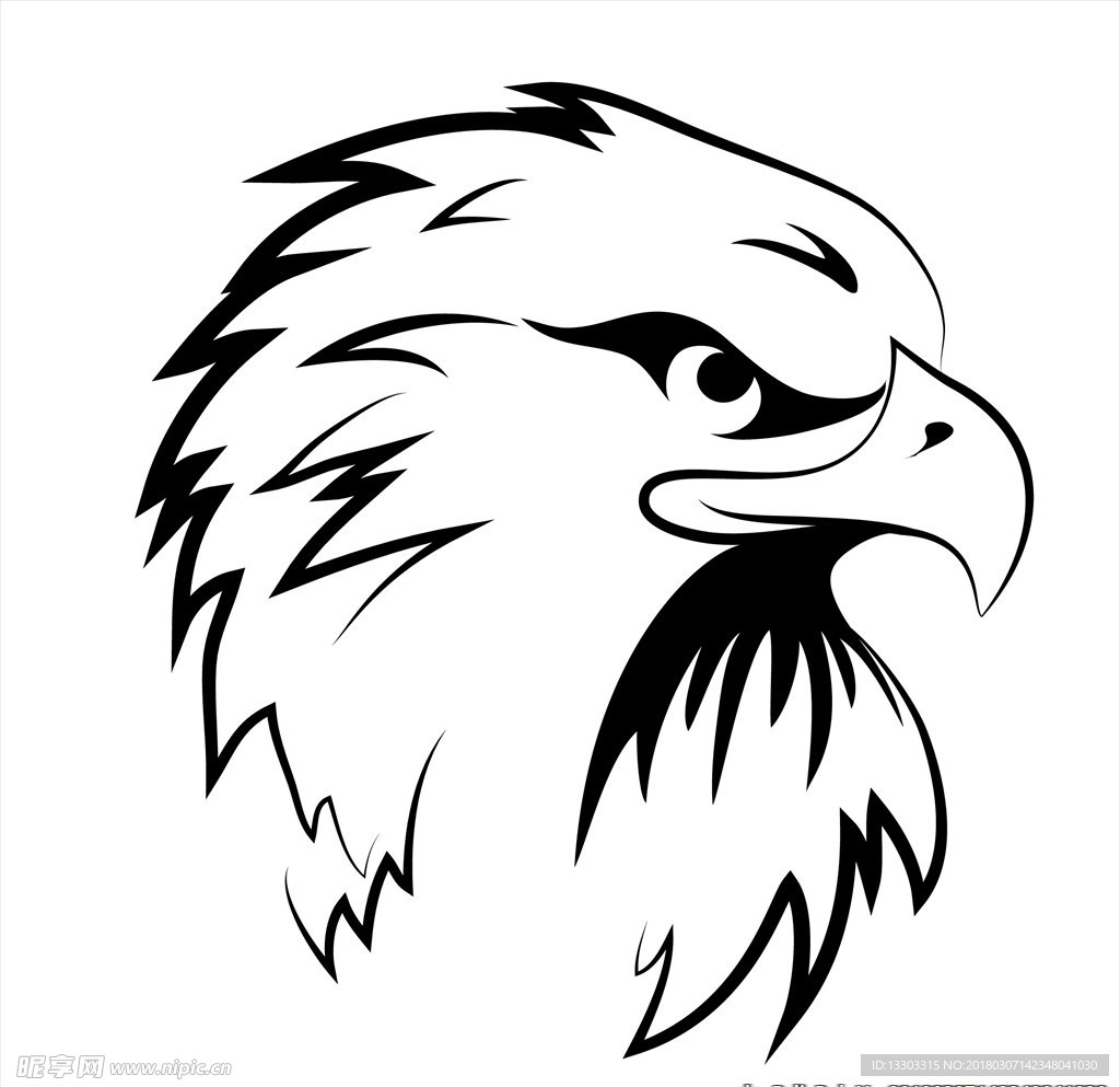老鹰标志设计