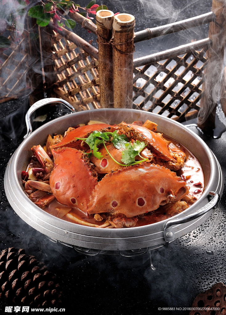 干锅蟹