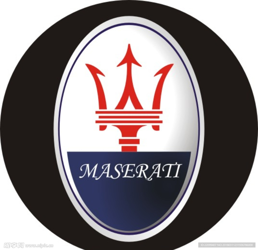 玛莎拉蒂车标