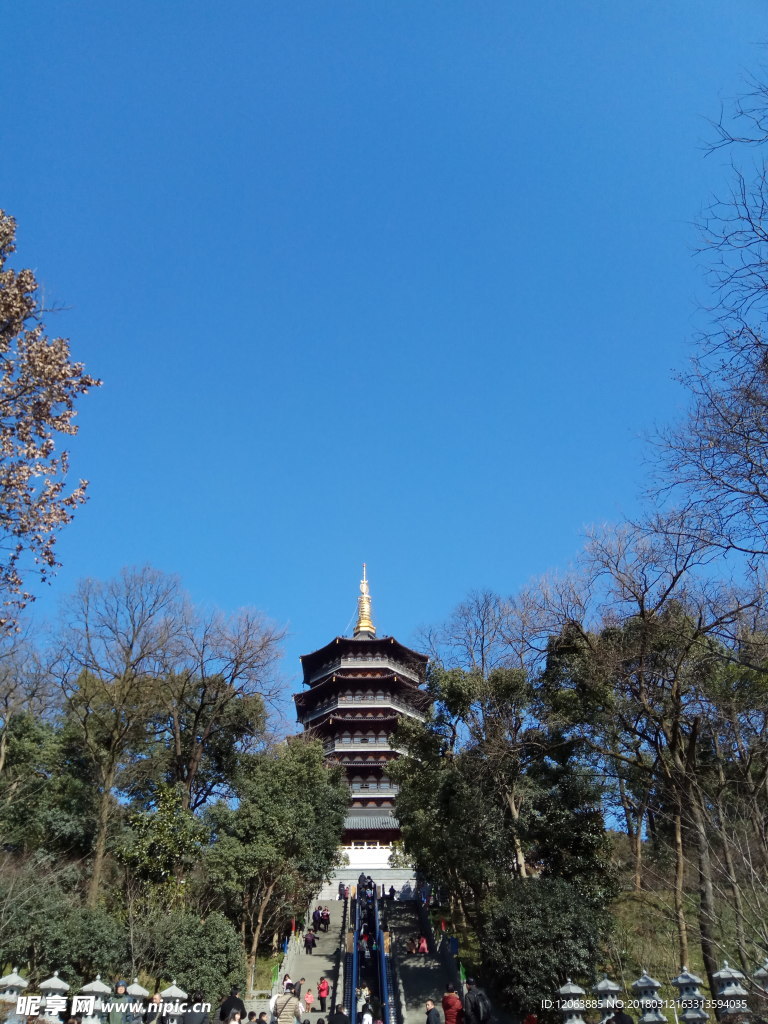 西湖雷峰塔