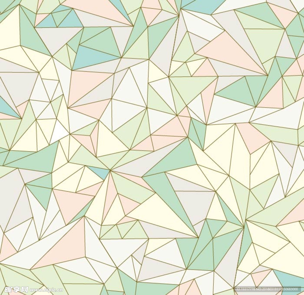 创意几何 矢量背景