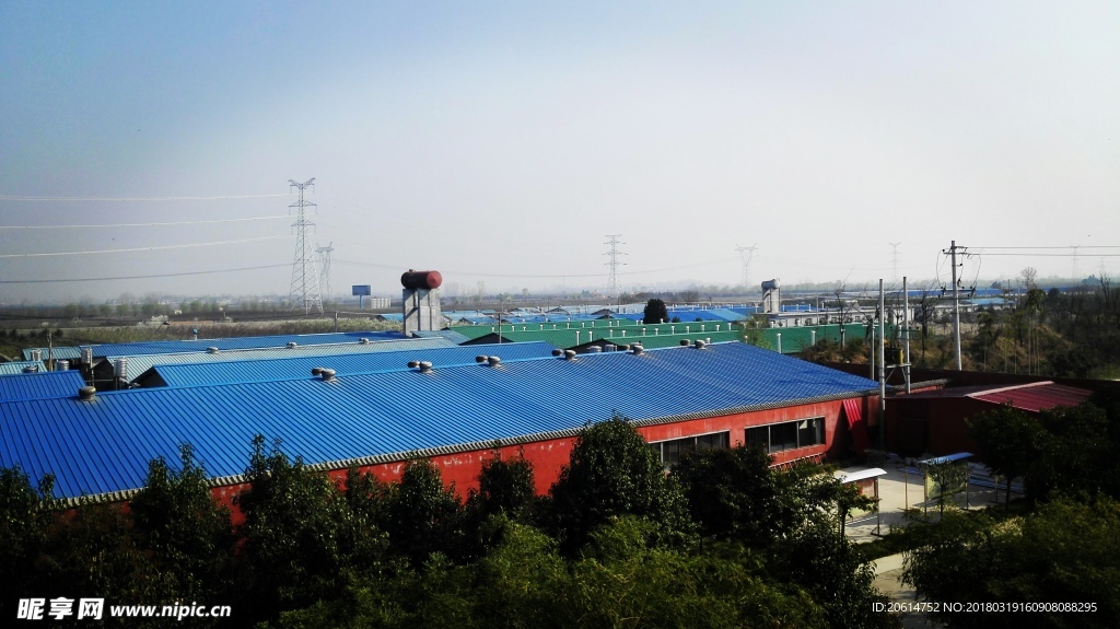 乡村企业厂房建筑