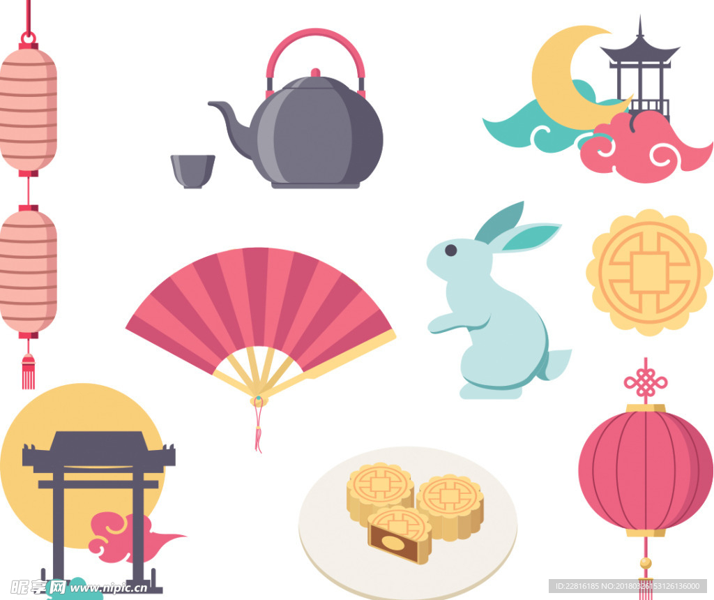 中秋节素材