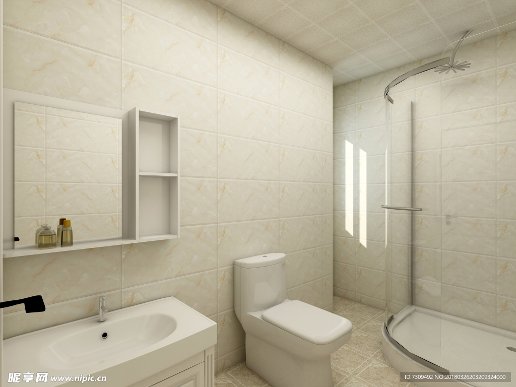 卫生间装修效果图