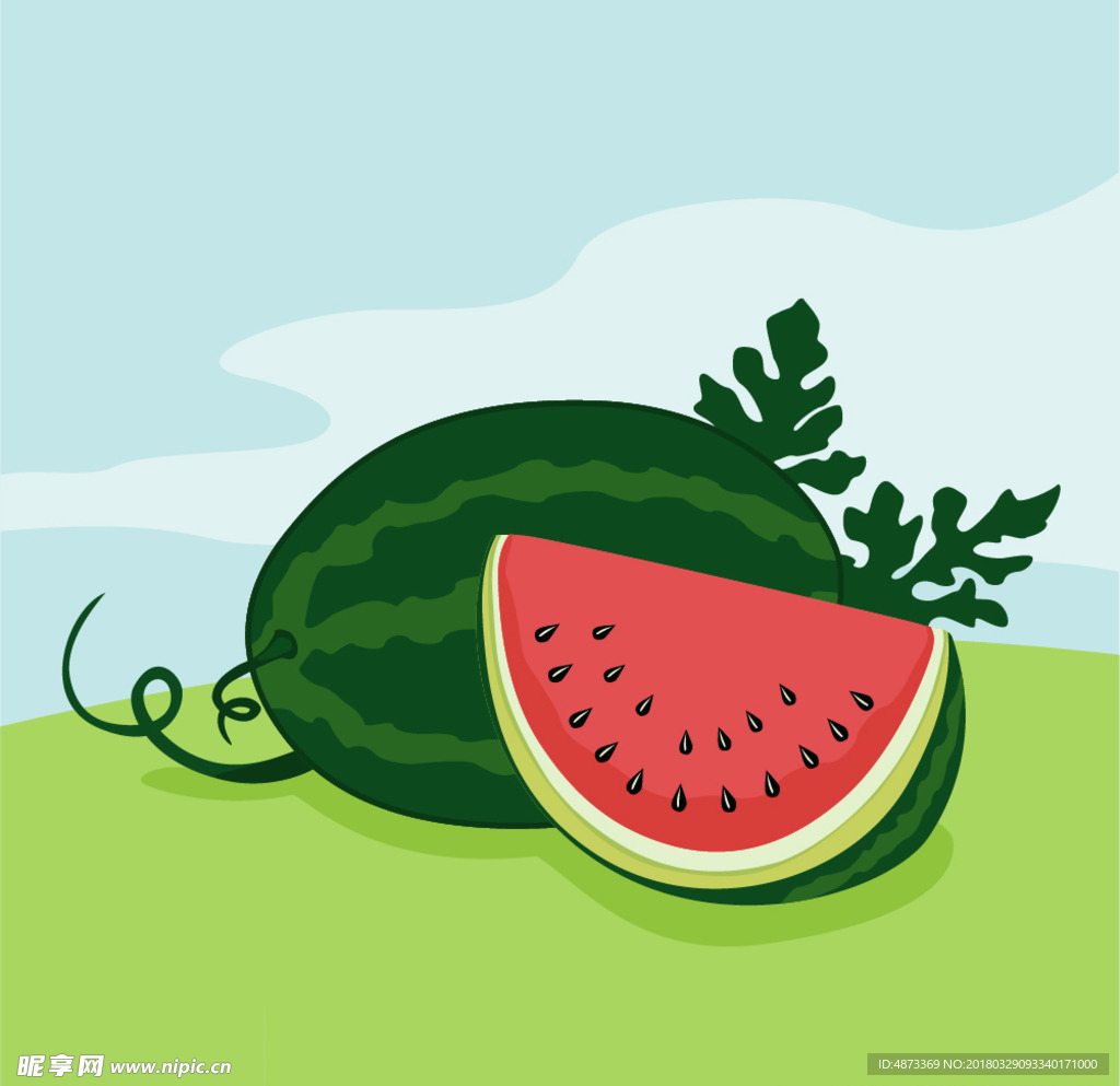 矢量西瓜