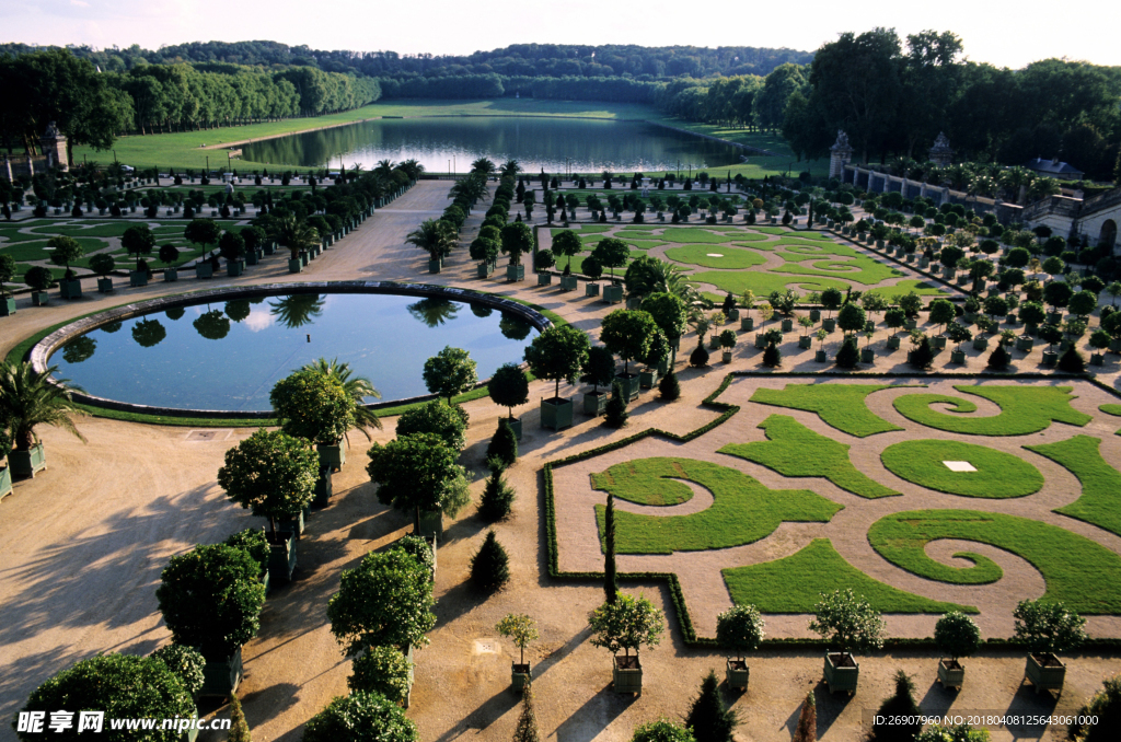 景观 水 植物 广场