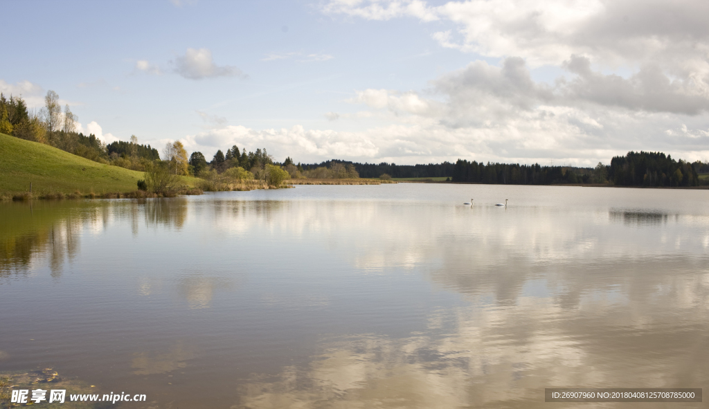 水面 天空 云 风景