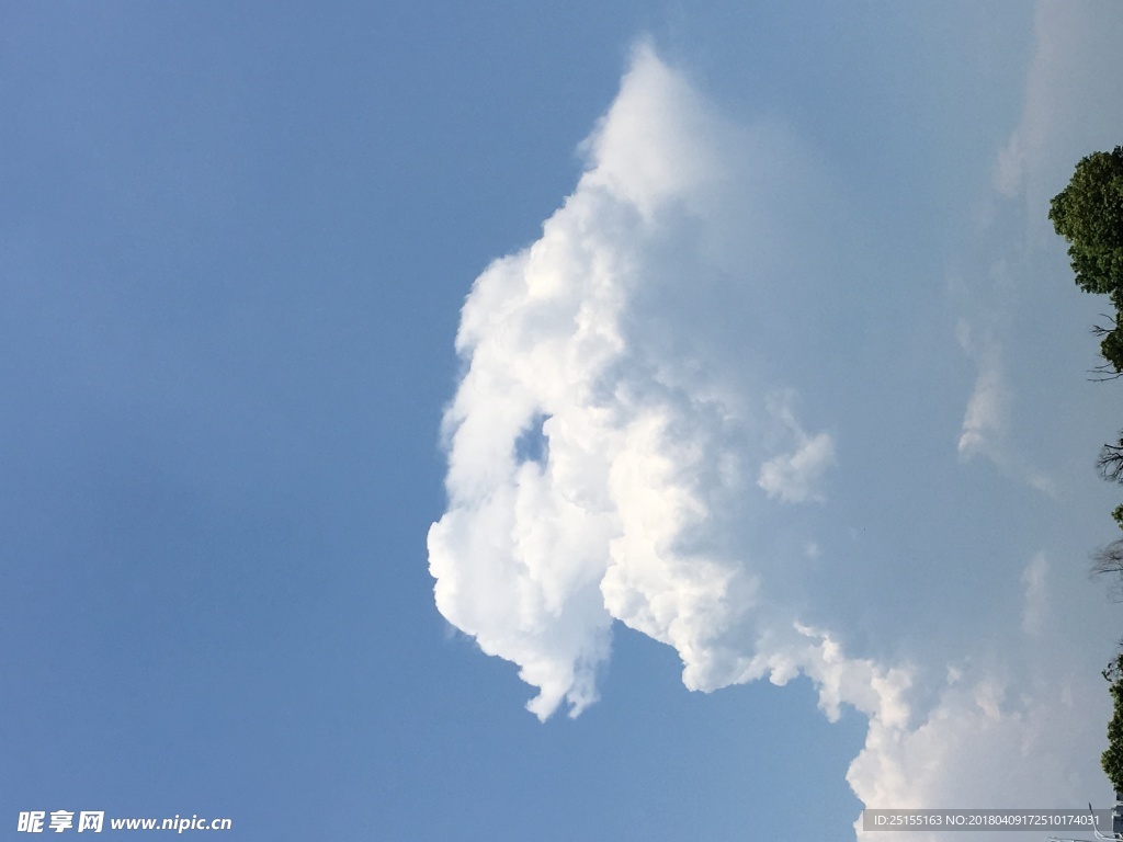 白云 蓝天 天空