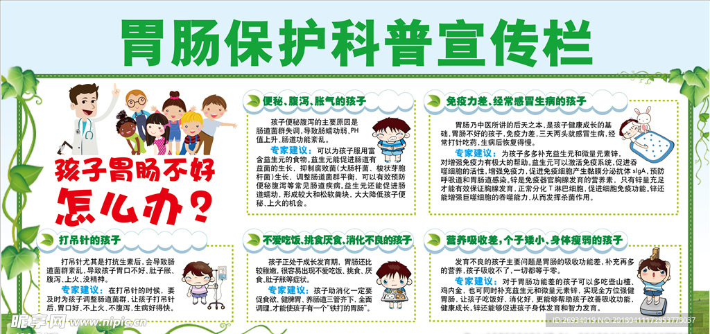 肠胃保护科普宣传栏