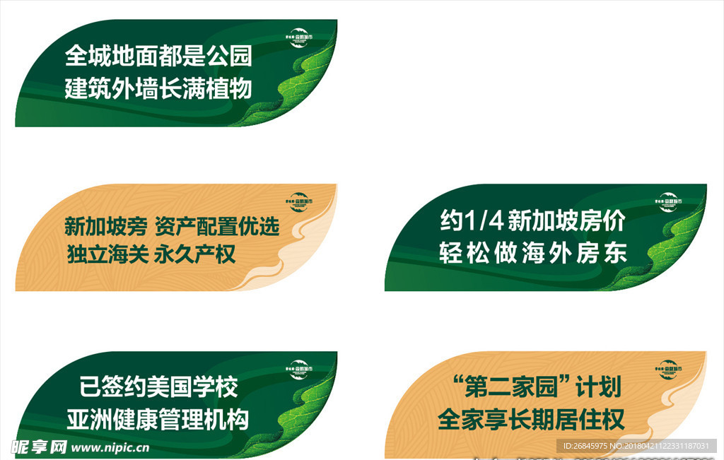 房地产异形吊旗