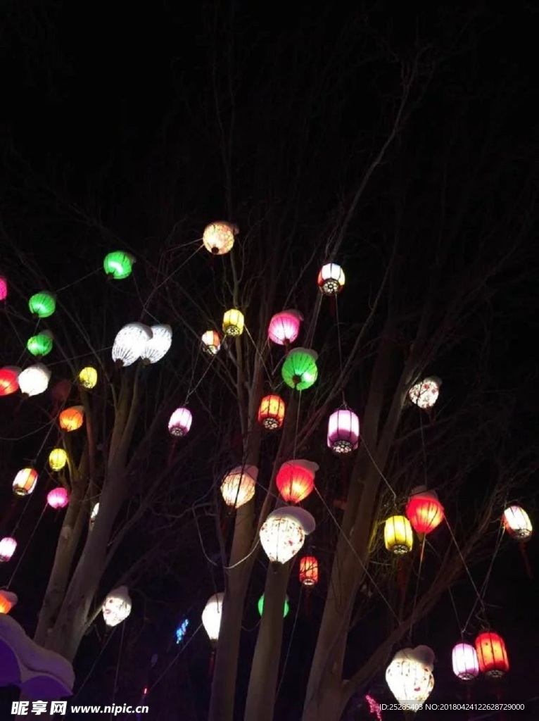 灯笼  庙会  热闹 喜庆元素