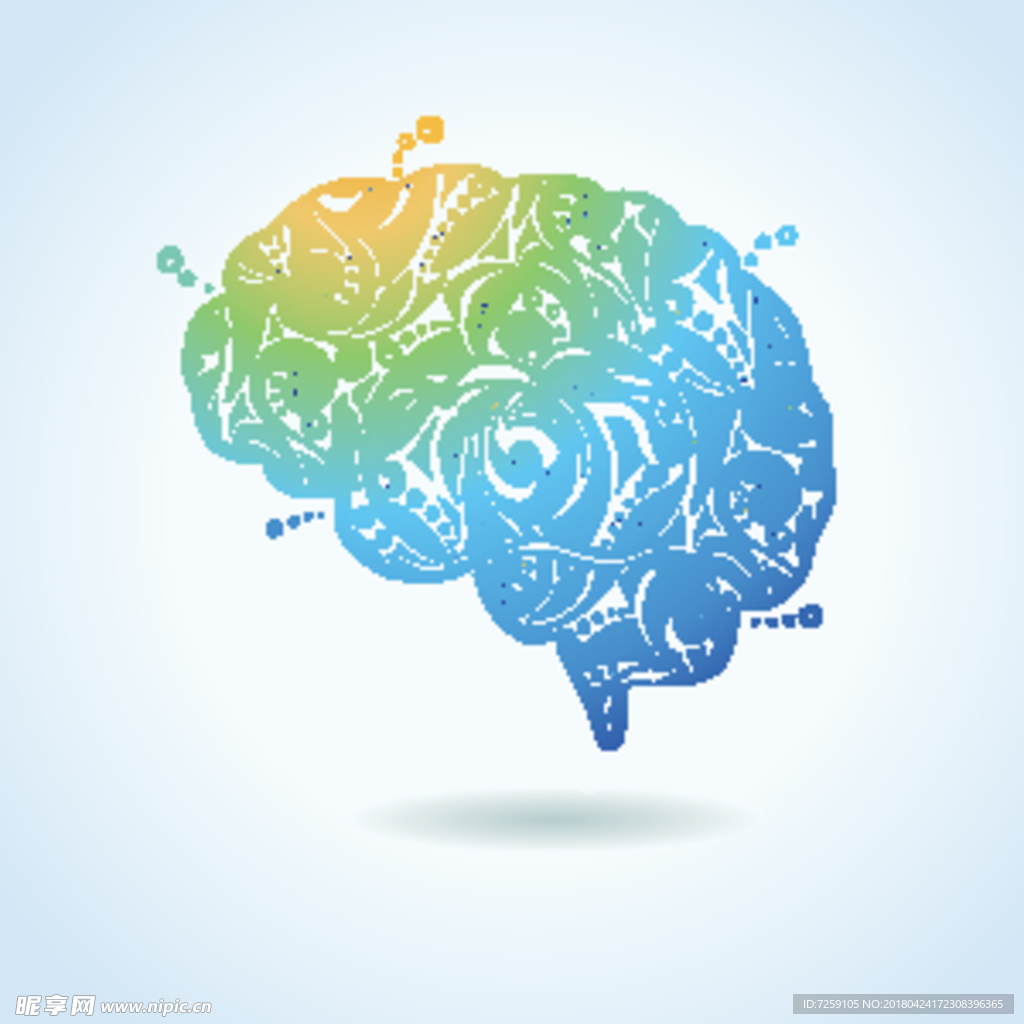 大脑思维图标