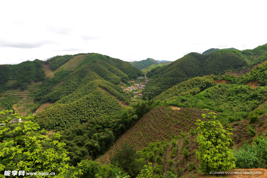 大山里 乡土气息