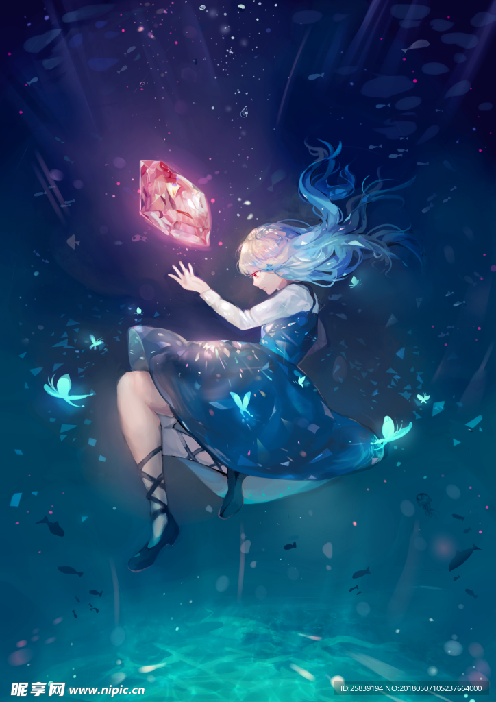 二次元 美少女 可爱 美丽