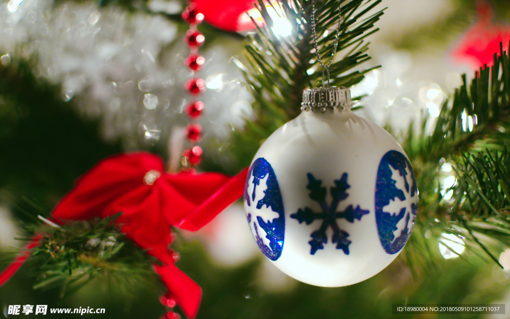 圣诞球高清图片