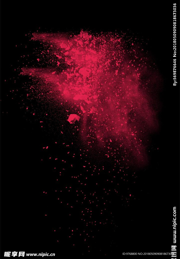 粒子 沙尘暴 黑色背景 粒子背