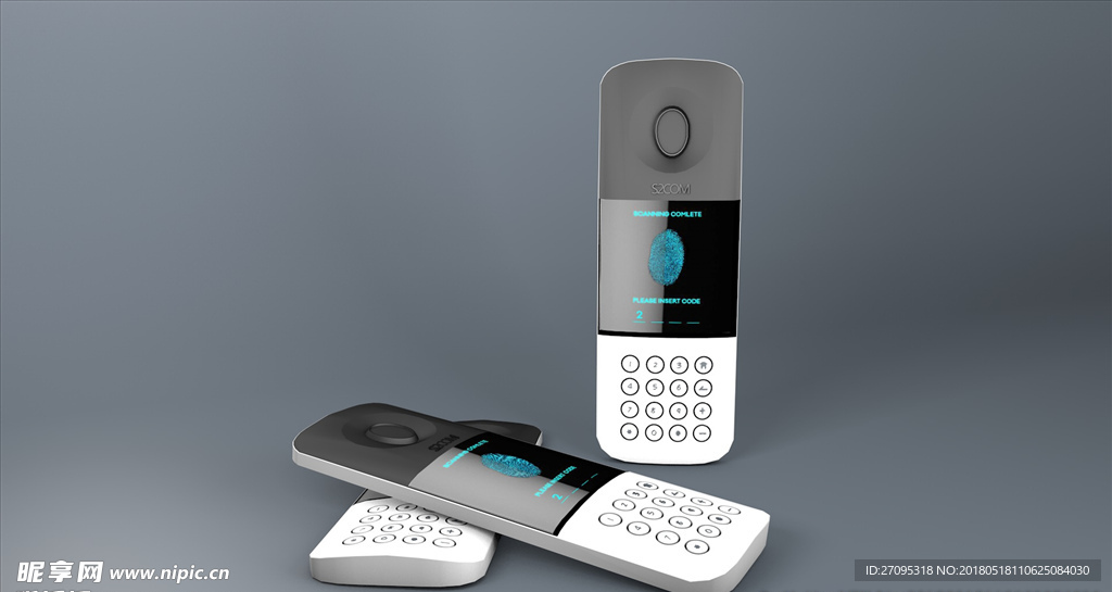 c4d科幻遥控场景