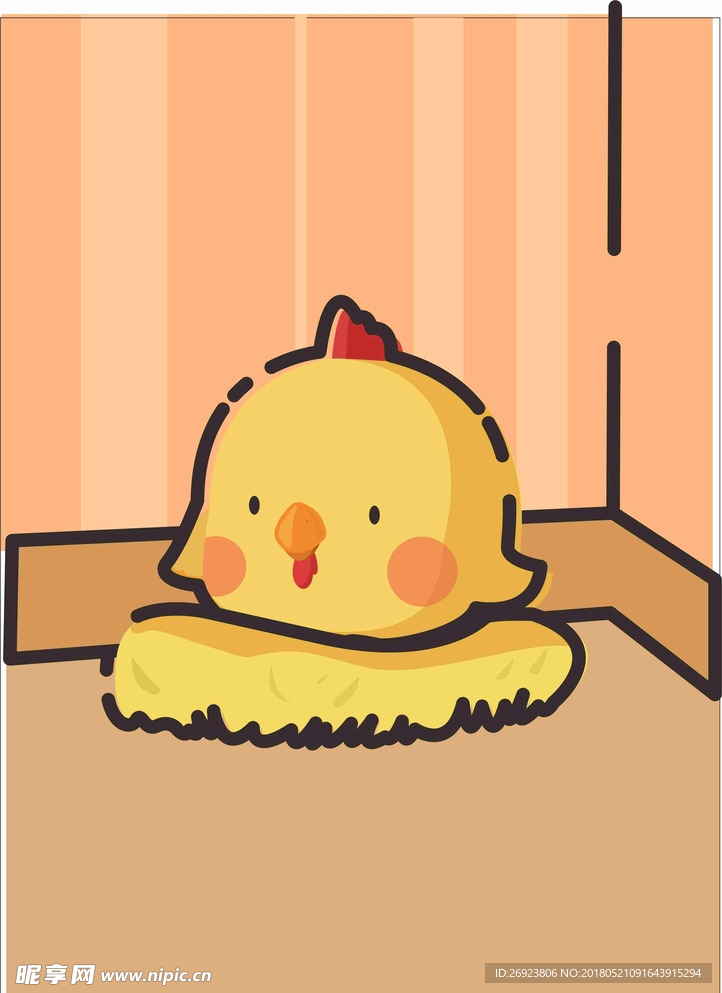 矢量小鸡