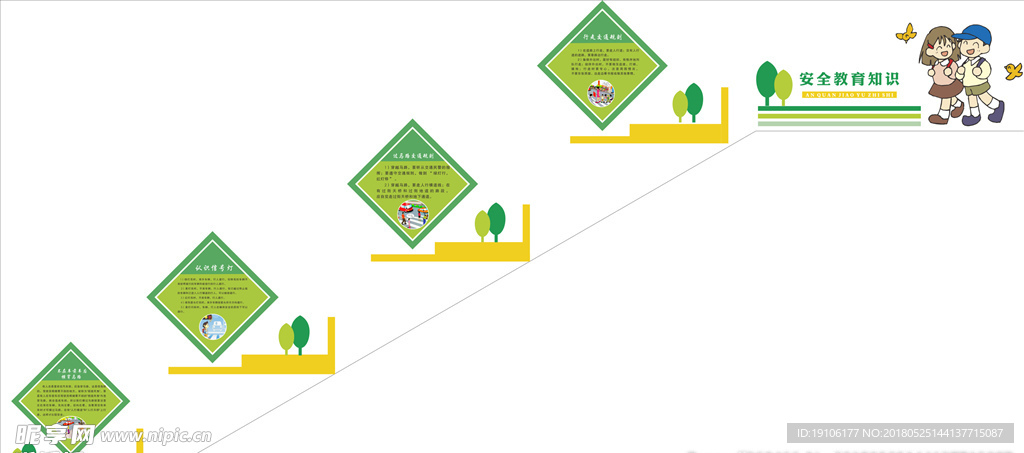 缓步台 安全教育知识