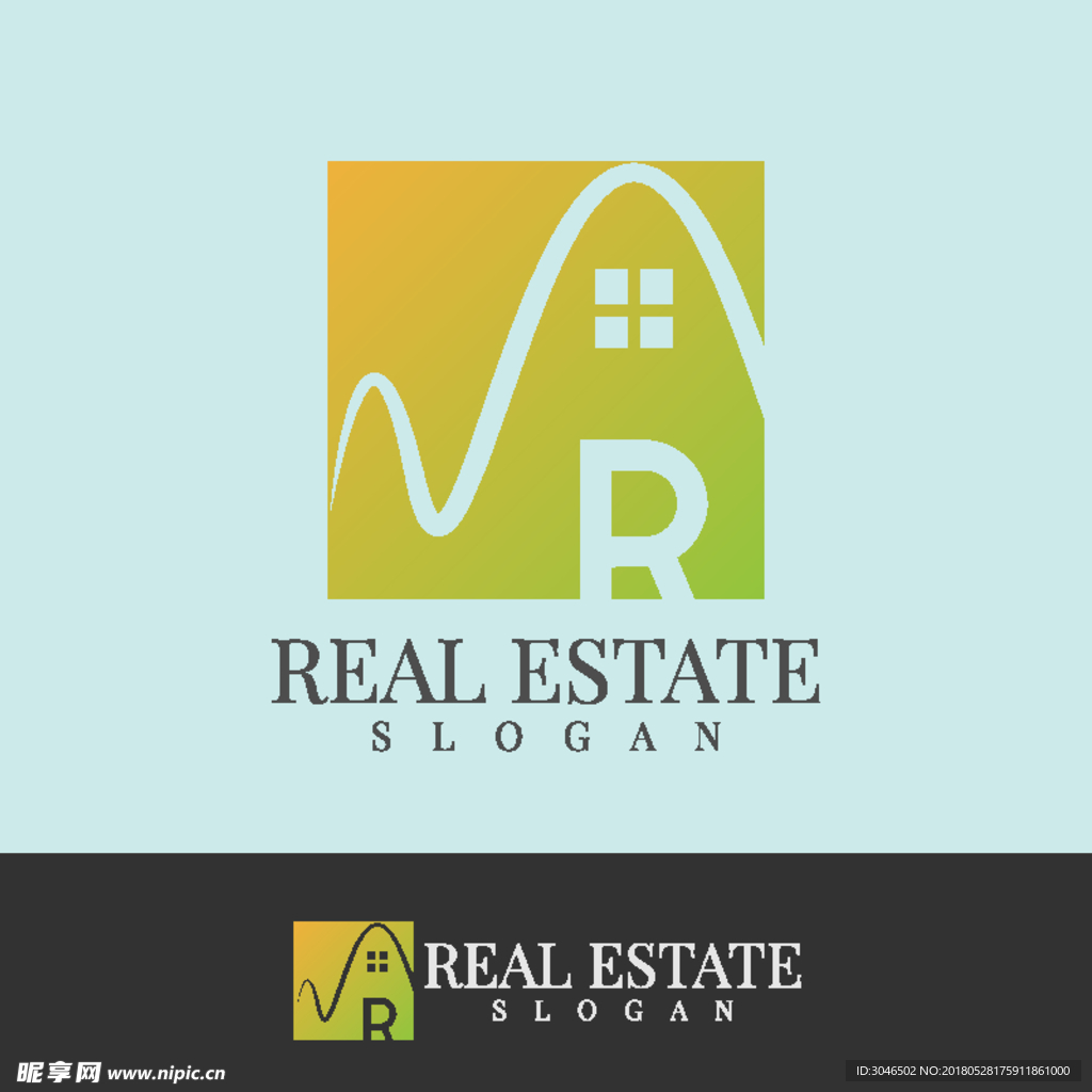 房地产logo标志图标设计