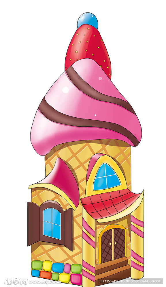 手绘糖果屋