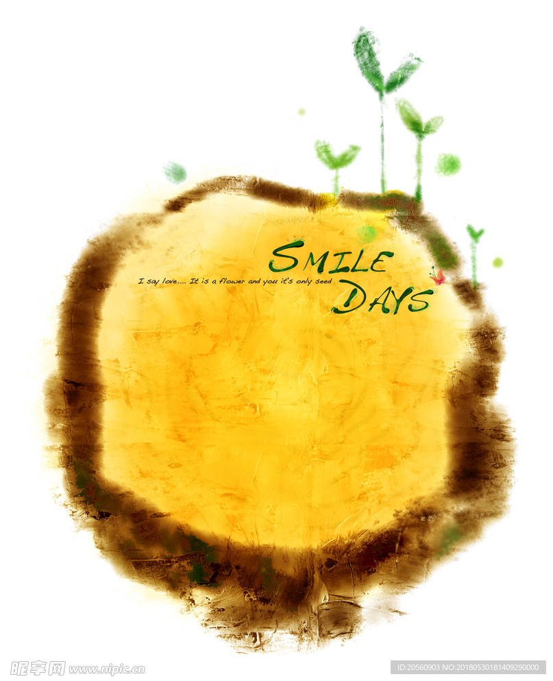 背景底图边花鲜花素材 (63)