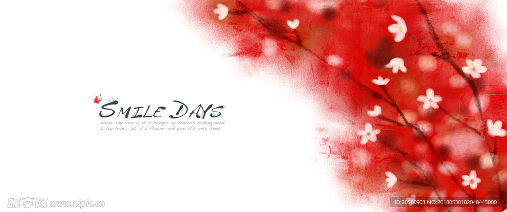 背景底图边花鲜花素材 (84)