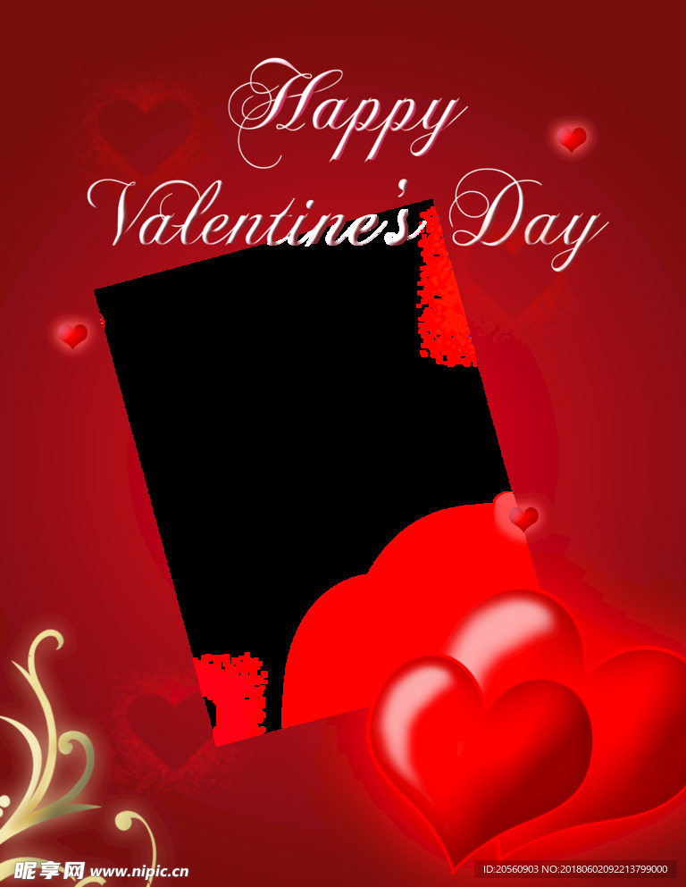 背景底图边花鲜花素材 (161