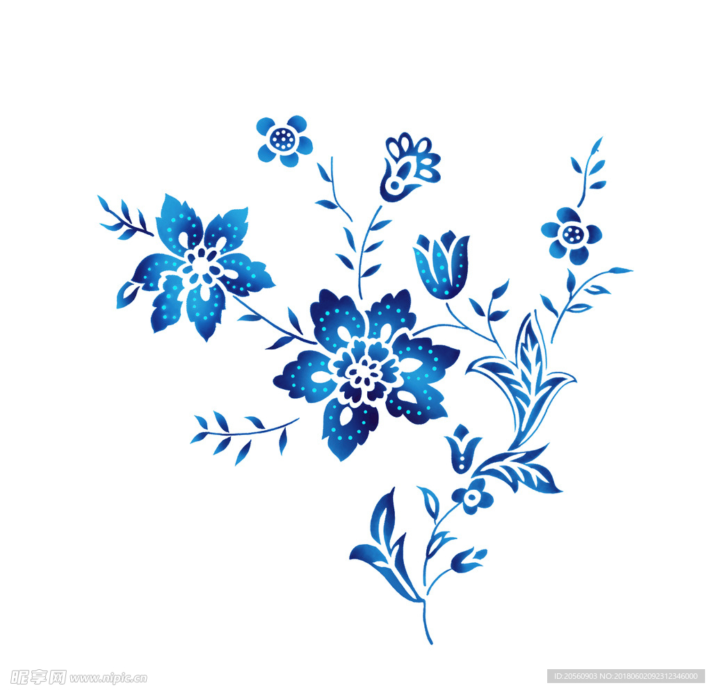 背景底图边花鲜花素材 (170