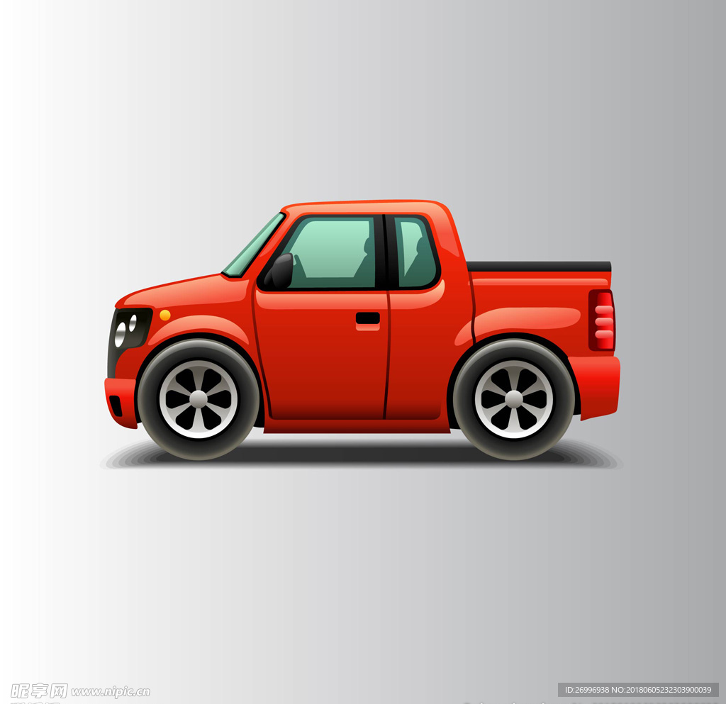 手绘汽车矢量图图片