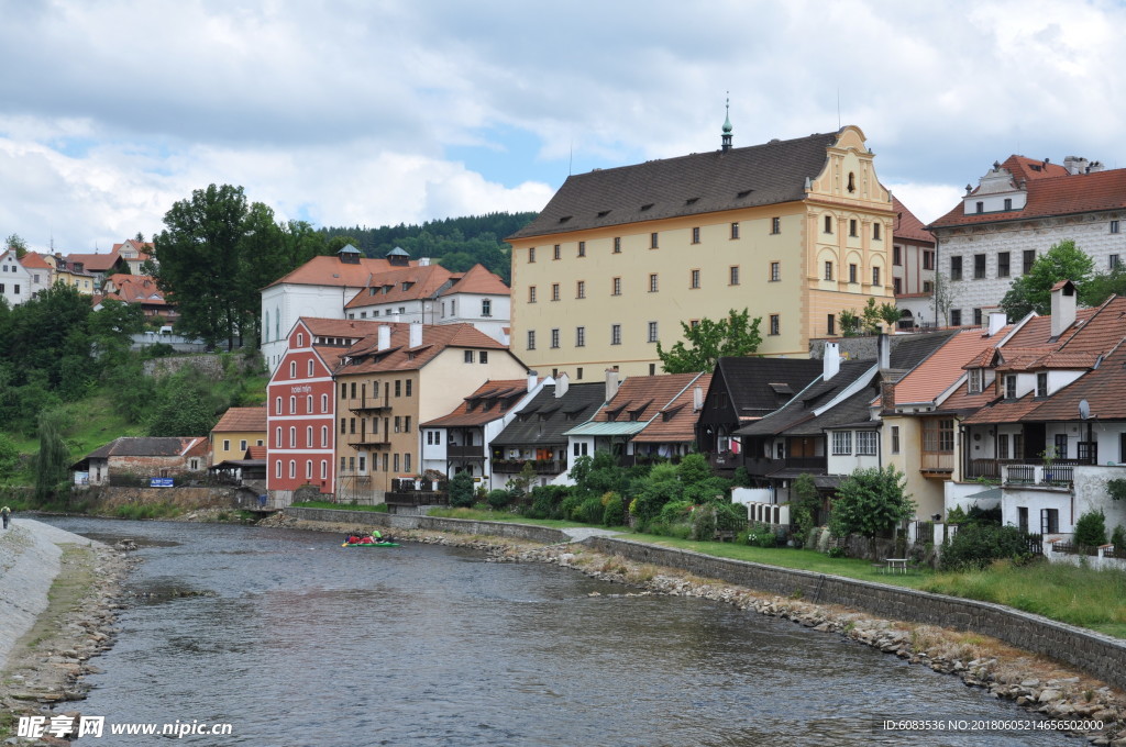 风景壁纸 小镇电脑桌面  图片