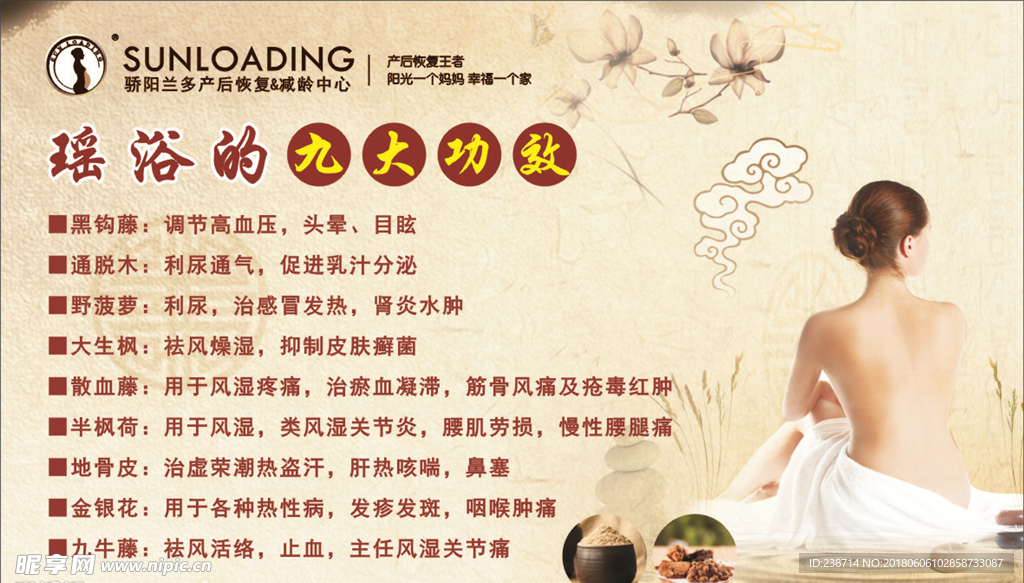 骄阳兰多瑶浴的九大功效