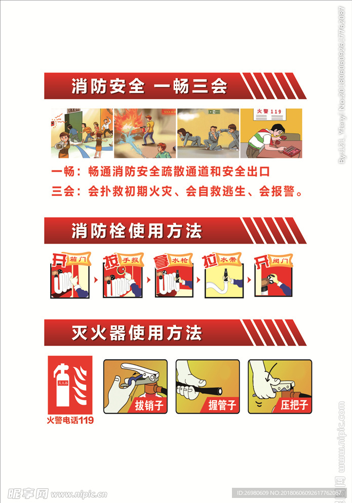 消防安全展板