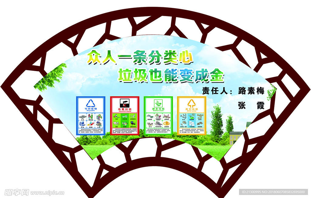 垃圾分类挂图