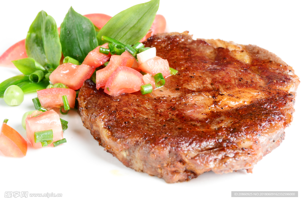 煎牛排图片