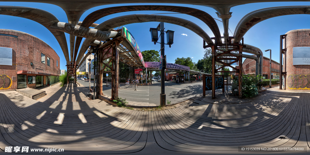 北京798艺术区街景