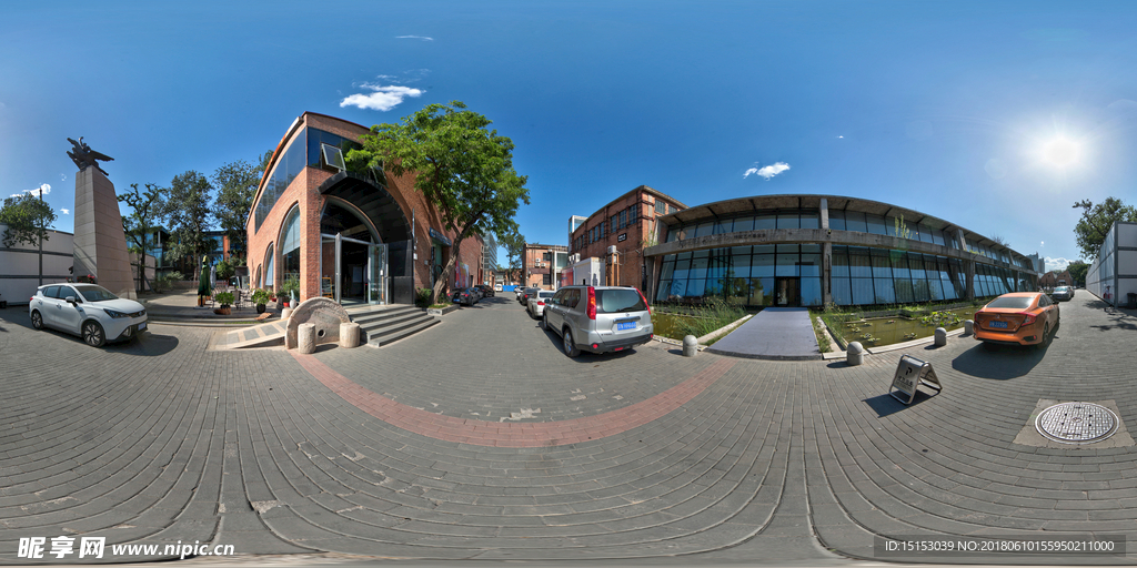 北京798艺术区街景